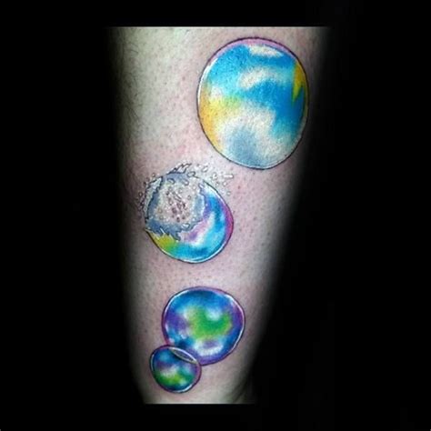 dirty bubble tattoo|Top 30 Bubble Tattoos For Men